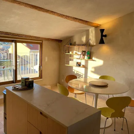 公寓 Exceptional Duplex For 5 Or 6 Guests With Sea And Market Views