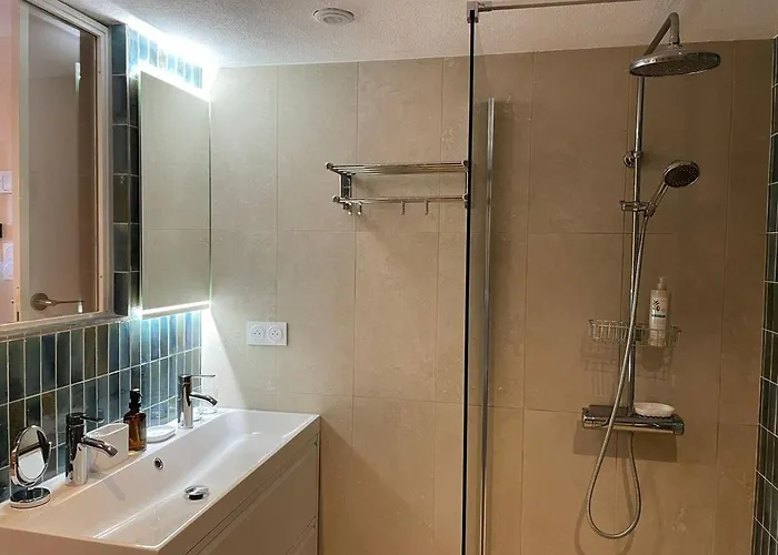 公寓 Exceptional Duplex For 5 Or 6 Guests With Sea And Market Views 昂蒂布